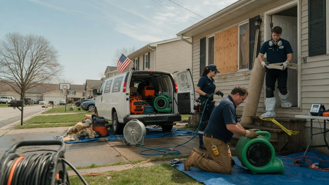 Water Damage Restoration in Ballwin, MO near me
